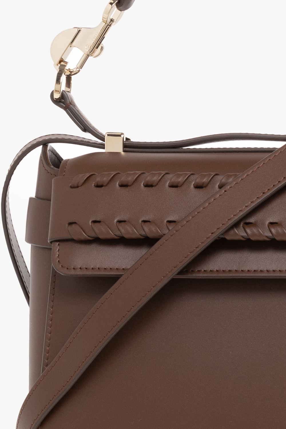【送料&関税込】ChloAC Biscuit Leather Nacha Handbag Chloé Nacha Crossbody Bag | Neutrals | FARFETCH